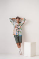 Coastal Canvas Watercolor Shirt