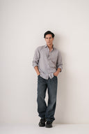 Slate Calm Textured Shirt