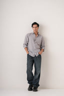 Slate Calm Textured Shirt