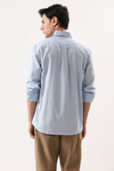 Coastal Calm Embroidered Shirt