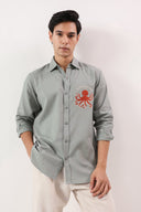 Octo Realm Embroidered Shirt