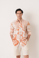 Rust Nomad Resort Shirt