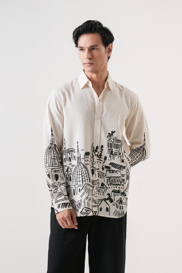 Tropical Travel Art Shirt