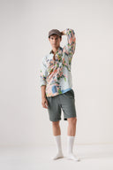 Coastal Canvas Watercolor Shirt