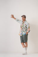 Coastal Canvas Watercolor Shirt
