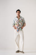 Coastal Canvas Watercolor Shirt