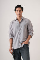 Slate Calm Textured Shirt