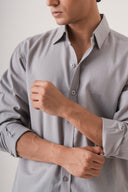 Slate Calm Textured Shirt