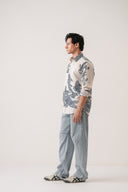 Ocean Etch Printed Shirt