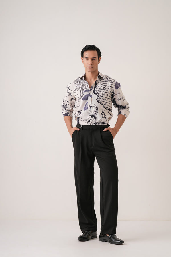 The Paris Manuscript Shirt