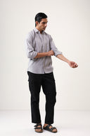 Grey Mirage Solid Shirt