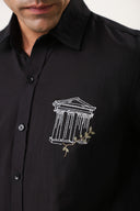 Athens Atelier Embroidered Shirt