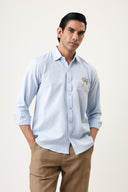 Island Whisper Embroidered shirt