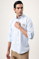 Island Whisper Embroidered shirt