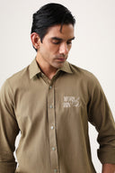 Work & Win Embroidered Shirt