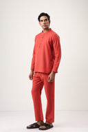 Coral Frontier Comfort Co-ord Set