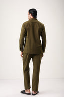 Olive Drift Comfort Co-ord Set