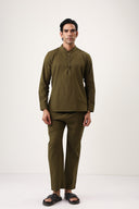 Olive Drift Comfort Co-ord Set