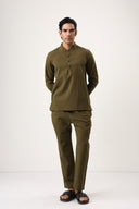 Olive Drift Comfort Co-ord Set