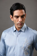 Skybound Flight Hand Embroidered Shirt