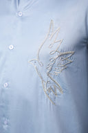 Skybound Flight Hand Embroidered Shirt
