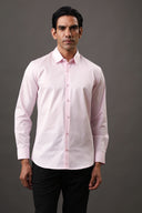 Light Pink Solid Shirt