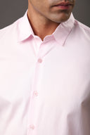 Light Pink Solid Shirt