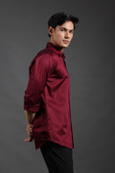 Twilight Veins – Hand Embroidered Shirt