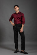 Twilight Veins – Hand Embroidered Shirt