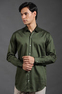 Vert Dusk Satin Shirt