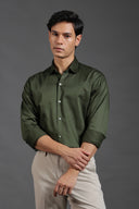 Vert Dusk Satin Shirt