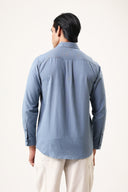 Blue Mirage Embroidered Shirt