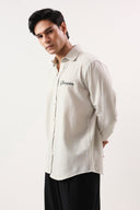 Disruptor Script Embroidered Shirt