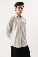 Disruptor Script Embroidered Shirt