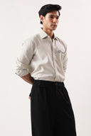 Disruptor Script Embroidered Shirt