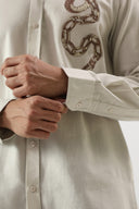 Serpent Embroidered Trail Shirt