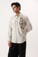 Serpent Embroidered Trail Shirt