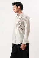 Serpent Embroidered Trail Shirt