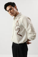 Serpent Embroidered Trail Shirt