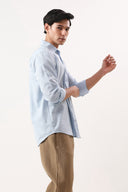 Coastal Calm Embroidered Shirt