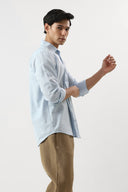 Coastal Calm Embroidered Shirt