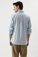 Coastal Calm Embroidered Shirt