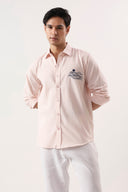 Rose Drift Embroidered Shirt