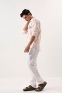 Rose Drift Embroidered Shirt