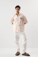 Rose Drift Embroidered Shirt