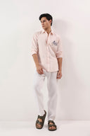 Rose Drift Embroidered Shirt