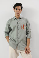 Octo Realm Embroidered Shirt