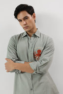 Octo Realm Embroidered Shirt