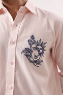Celestial Muse Embroidered Shirt