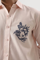 Celestial Muse Embroidered Shirt